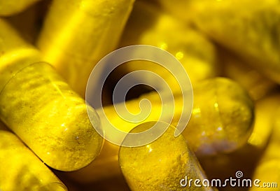 Probiotic Pills Stock Photo