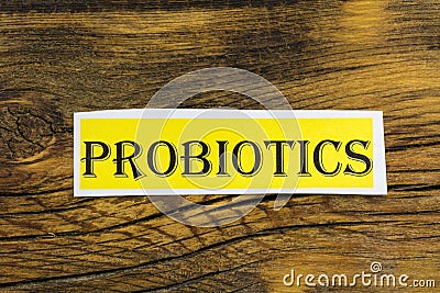 Probiotics healthy wellness bacteria probiotic bacterium digestion Stock Photo