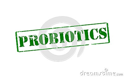 Probiotics Cartoon Illustration