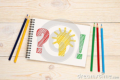 Problem idea solution concept Stock Photo