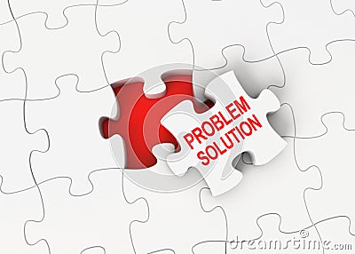 Problem solution Stock Photo