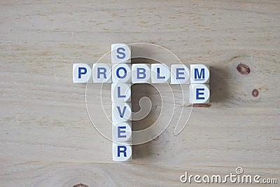 Problem Solver Me Stock Photo
