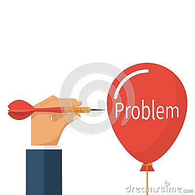 Problem solving, business concept Vector Illustration