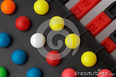 Problem solving puzzle game Stock Photo