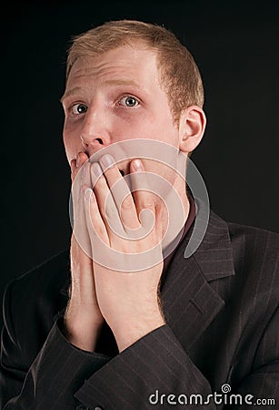Problems of the businessman Stock Photo