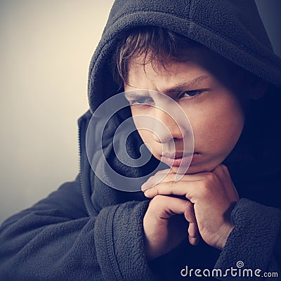 Problems of teenagers Stock Photo