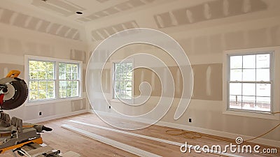 Proces voor in aanbouw zijnde, vernieuwde, vernieuwde, verlengde, herstel- en wederopbouwwerkzaamheden stock videobeelden Proces voor in aanbouw zijnde, vernieuwde, vernieuwde, verlengde, herstel- en wederopbouwwerkzaamheden stock videobeelden