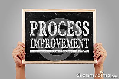 Process improvement Stock Photo