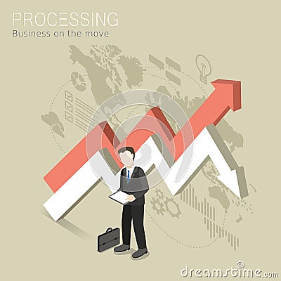 Processing concept Vector Illustration