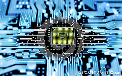 Processor Stock Photo