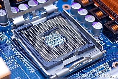 Processor Stock Photo