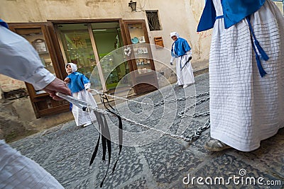 PROCIDA EASTER Good Friday procession Editorial Stock Photo