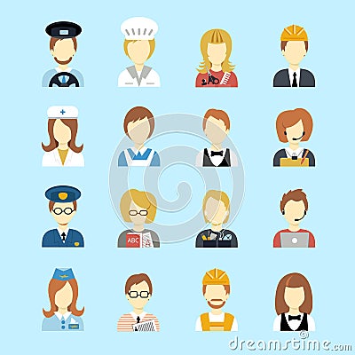 Profession avatar Vector Illustration