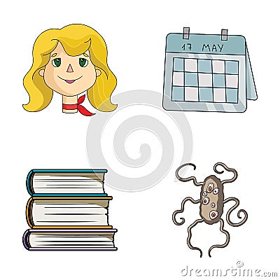 Profession, education and other web icon in cartoon style.finance, medicine icons in set collection. Vector Illustration