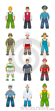 Profession Vector Illustration