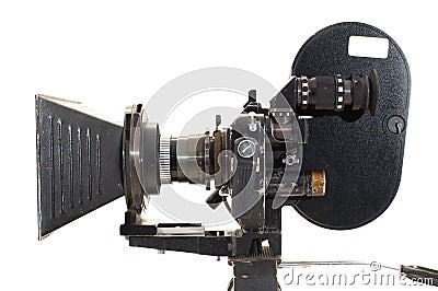 Professional 35 mm the film-chamber. Stock Photo