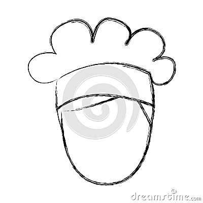 Professional chef avatar character Vector Illustration
