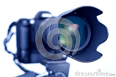 Professional digital SLR 2 Stock Photo