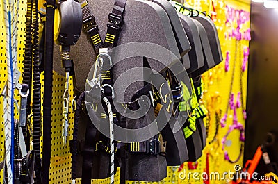 Professional full body work harness for sale Stock Photo