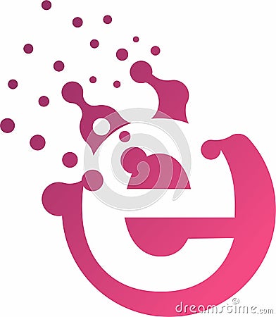 professional letter E gradient logo design Vector Illustration