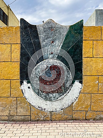 A building icon in Syria Stock Photo