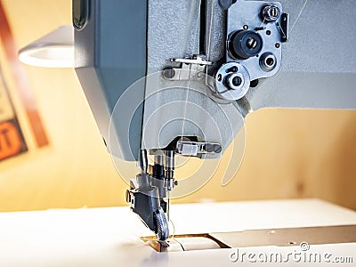 Professional sewing machine Stock Photo