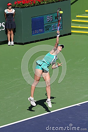 Professional Tennis Player. Editorial Stock Photo