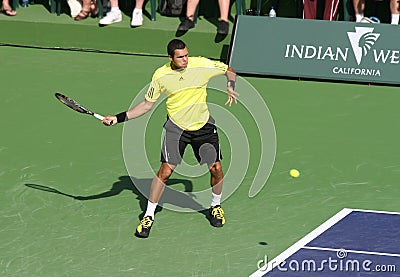 Professional Tennis Player. Editorial Stock Photo
