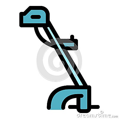 Professional trimmer icon vector flat Stock Photo