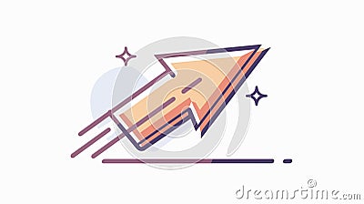 Professional Upload Arrow Icon for Basic web use and design optimization Vector Illustration