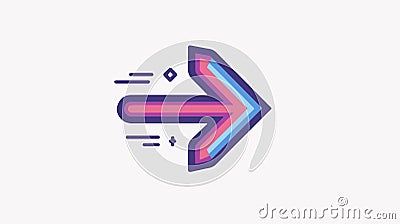 Professional Upload Arrow Icon for Basic web use and design optimization Vector Illustration