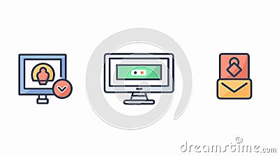 Professional Upload Success Icon for Basic Web Applications Vector Illustration
