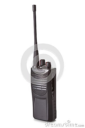 Professional walkie talkie Stock Photo