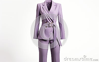 Professional Women's Pantsuit for Empowerment. Stock Photo