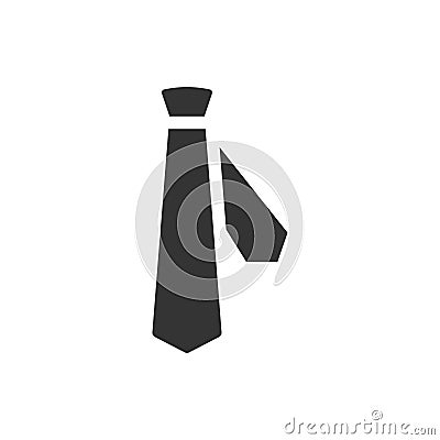 Professionalism, tie icon Vector Illustration