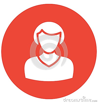 Maidservant Vector Icon which can easily modify or edit Maidservant Vector Icon which can easily modify or edit Vector Illustration