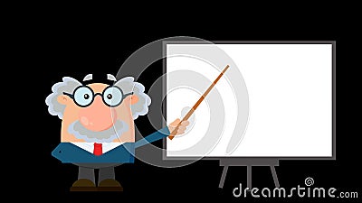 Professor or Scientist Cartoon Character with Pointer Discussing Bitcoin  Growth with a Bar Graph Stock Video - Video of board, advice: 190467619