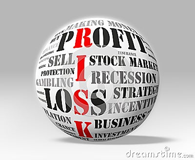 Profit and Loss Stock Photo