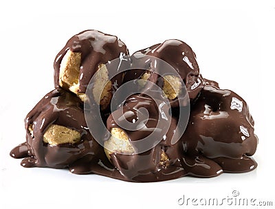 Profiterole Stock Photo