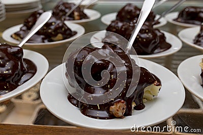 Profiterole Stock Photo