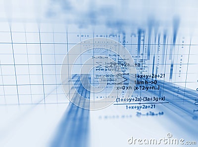 Programming code abstract technology background of software developer and Computer script Stock Photo