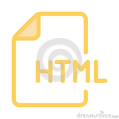 Programming color line icon Stock Photo