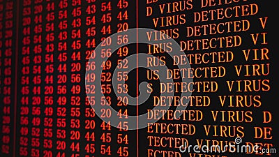 Programmvirus Erkannte Roten Text Auf Pc Schirm Stock Footage Video Von Java Elektronisch Programmvirus Erkannte Roten Text Auf Pc Schirm Stock Footage Video Von Java Elektronisch