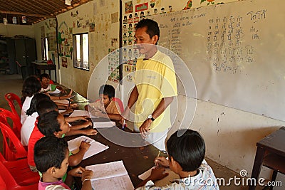 Project Cambodian Kids Care Editorial Stock Photo