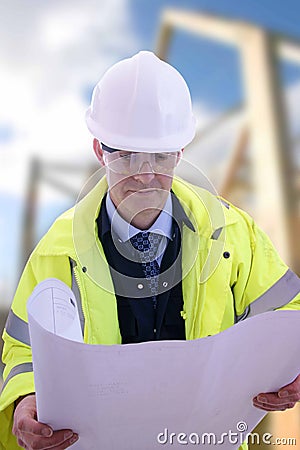 Project Engineer Stock Photo