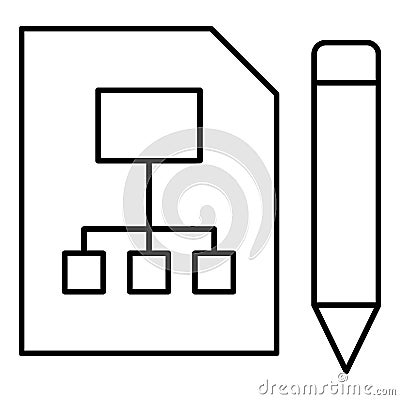 Project file Isolated Vector icon which can easily modify or edit Vector Illustration