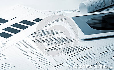 Project management Stock Photo