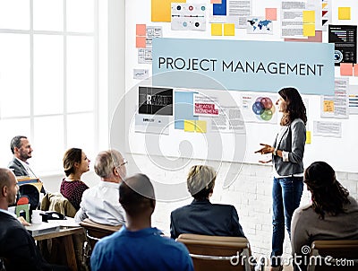 Project Management Organization Skill Concept Stock Photo