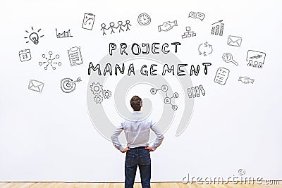 Project management Stock Photo