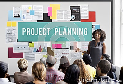 Project Planning Estimate Forecast Predict Task Concept Stock Photo